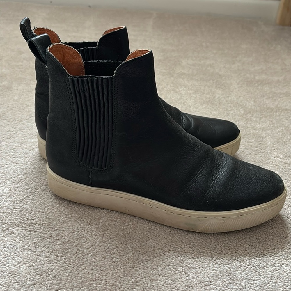 Loeffler & Randall Leather High Top Sneakers